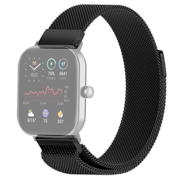 SKALO Milanese Loop till Amazfit Bip/Bip U/Bip U Pro/Bip S