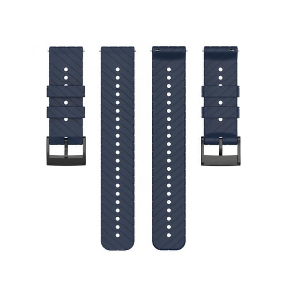 INF Silikontwill förlängd modell klockarmband för Garmin Forerunner 22mm