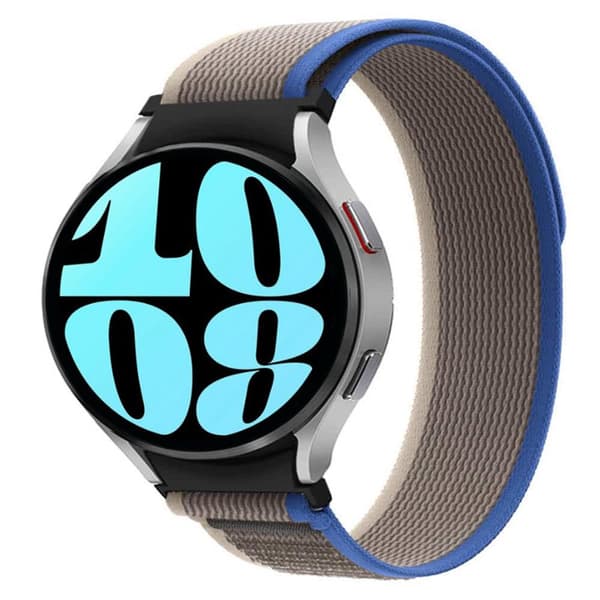 Tactik nylon klockarmband Samsung Galaxy Watch 6 (40mm) - Blueroom grey