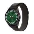 Miniatyrbillede 1 af 3: Tactik nylon urrem Samsung Galaxy Watch 6 Classic (43mm) - Blackroom grey