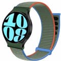 Miniatyrbild 1 av 2: Nylon Armband No-Gap Samsung Galaxy Watch 6 (40mm) - Olive