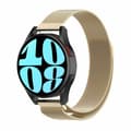 Miniatyrbillede 1 af 5: Milanese magnetisk urrem Samsung Galaxy Watch 6 (40mm) - Vintage gold