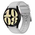 Miniatyrbilde 1 av 3: Silikon armbånd No-Gap Samsung Galaxy Watch 6 (44mm) - Lysegrå