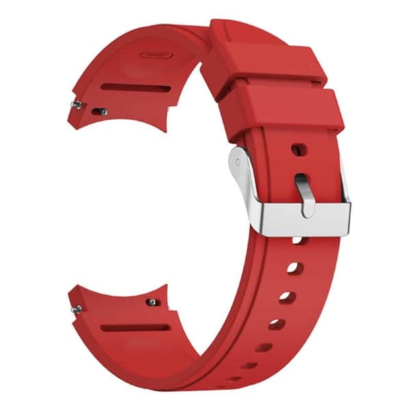 Silikon armbånd No-Gap Samsung Galaxy Watch 6 (44mm) - Rød