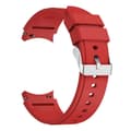 Miniatyrbilde 2 av 3: Silikon armbånd No-Gap Samsung Galaxy Watch 6 (44mm) - Rød