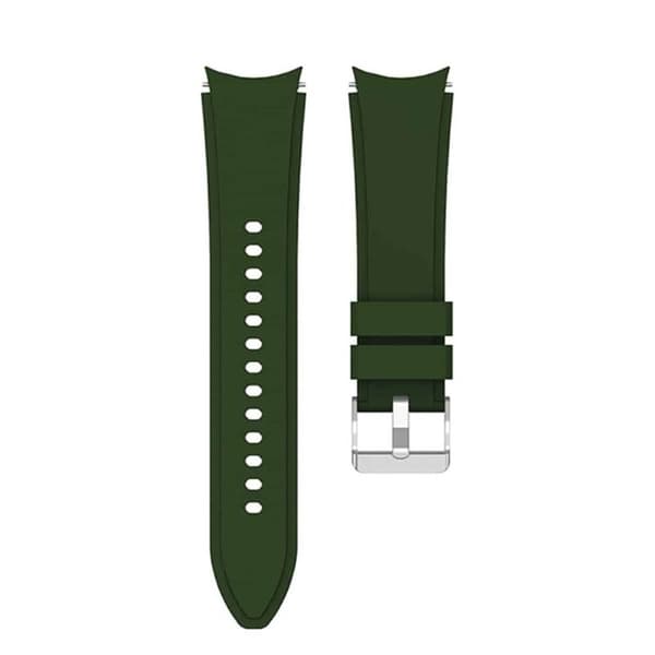 Silikon klockarmband No-Gap Samsung Galaxy Watch 6 (44mm) - Army