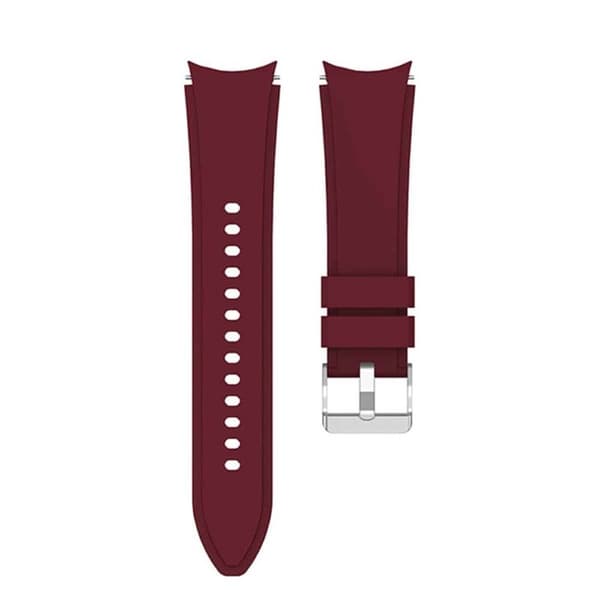 Silikone urrem No-Gap Samsung Galaxy Watch 6 (44mm) - Wine