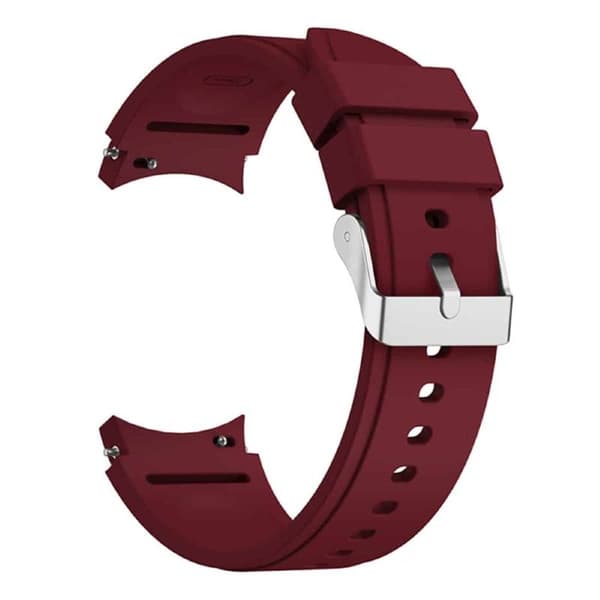 Silikone urrem No-Gap Samsung Galaxy Watch 6 (44mm) - Wine