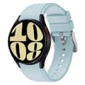 Miniatyrbilde 1 av 3: Silikon armbånd No-Gap Samsung Galaxy Watch 6 (44mm) - Lyseblå