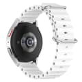 Miniatyrbilde 2 av 5: Ocean klokkereim Samsung Galaxy Watch 6 (44mm) Hvit