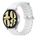 Miniatyrbilde 1 av 5: Ocean klokkereim Samsung Galaxy Watch 6 (44mm) Hvit
