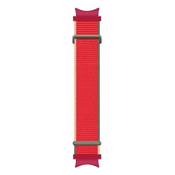 Nylon armbånd No-Gap Samsung Galaxy Watch 6 (44mm) - Strawberry