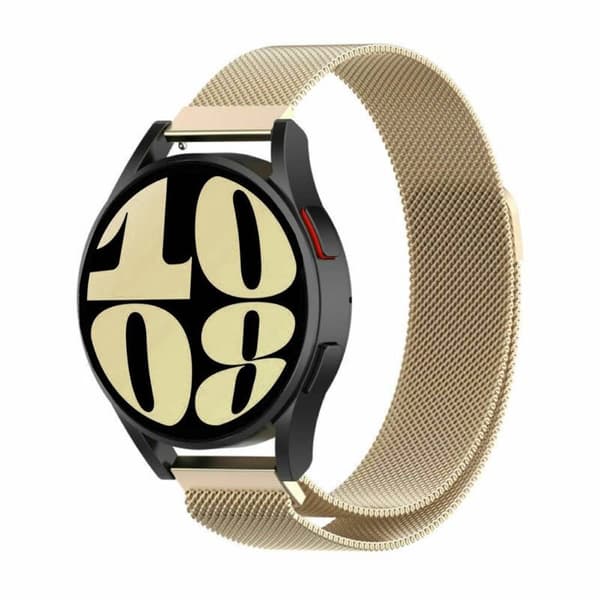 Milanese kellon renneke Samsung Galaxy Watch 6 (44mm) - Vintage gold