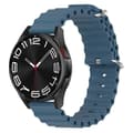 Miniatyrbillede 1 af 5: Ocean ur armbånd Samsung Galaxy Watch 6 Classic (43mm) Gråblå