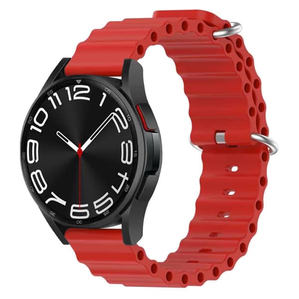 Ocean ur armbånd Samsung Galaxy Watch 6 Classic (43mm) Rød