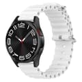 Miniatyrbilde 1 av 5: Ocean klokkereim Samsung Galaxy Watch 6 Classic (43mm) Hvit