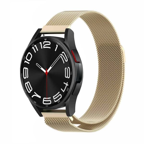 Milanese magnetisk urrem Samsung Galaxy Watch 6 Classic (43mm) - Vintage gold