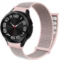 Miniatyrbild 1 av 2: Nylon Armband No-Gap Samsung Galaxy Watch 6 Classic (43mm) - Pink Sand