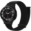 Pikkukuva 1 / 2: Nailon kellon renneke No-Gap Samsung Galaxy Watch 6 Classic (43mm) - Dark Black