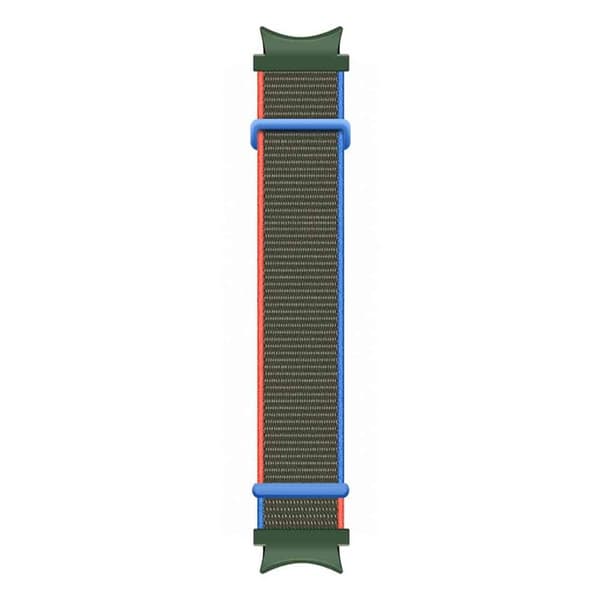 Nylon Armband No-Gap Samsung Galaxy Watch 6 Classic (43mm) - Olive