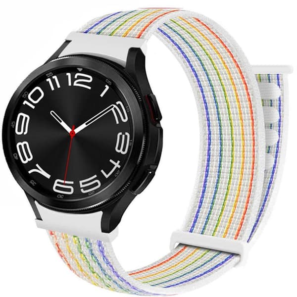 Nailon kellon renneke No-Gap Samsung Galaxy Watch 6 Classic (43mm) - Pride Edition