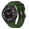Miniatyrbilde 1 av 3: Silikon armbånd No-Gap Samsung Galaxy Watch 6 Classic (43mm) - Army