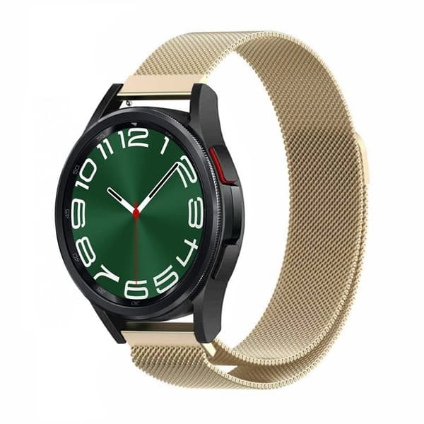 Milanese magnetisk urrem Samsung Galaxy Watch 6 Classic (43mm) - Vintage gold