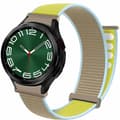 Miniatyrbilde 1 av 2: Nylon armbånd No-Gap Samsung Galaxy Watch 6 Classic (43mm) - Camel