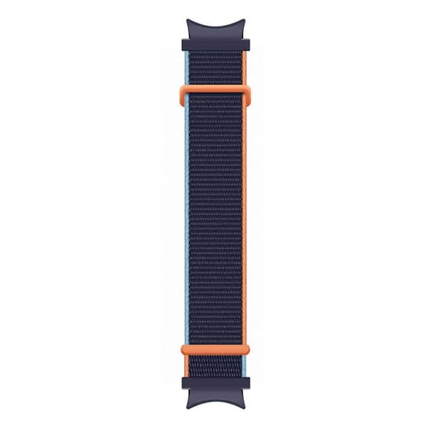 Nylon armbånd No-Gap Samsung Galaxy Watch 6 Classic (43mm) - Deep Navy