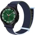 Miniatyrbilde 1 av 2: Nylon armbånd No-Gap Samsung Galaxy Watch 6 Classic (43mm) - Abyss
