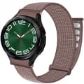 Miniatyrbilde 1 av 2: Nylon armbånd No-Gap Samsung Galaxy Watch 6 Classic (43mm) - Smokey Mauve