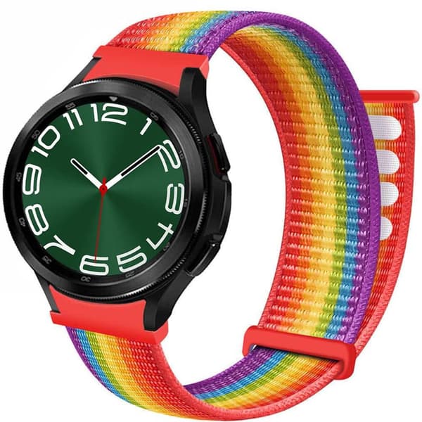 Nailon kellon renneke No-Gap Samsung Galaxy Watch 6 Classic (43mm) - Pride