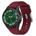 Miniatyrbilde 1 av 3: Silikon armbånd No-Gap Samsung Galaxy Watch 6 Classic (43mm) - Wine