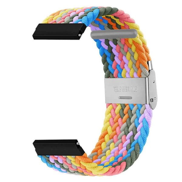 Flettet elastisk armbånd Samsung Galaxy Watch 6 (40mm) - lightrainbow