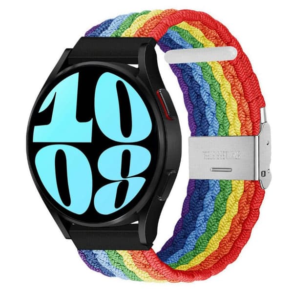 Punottu Kellon renneke Samsung Galaxy Watch 6 (40mm) - Pride