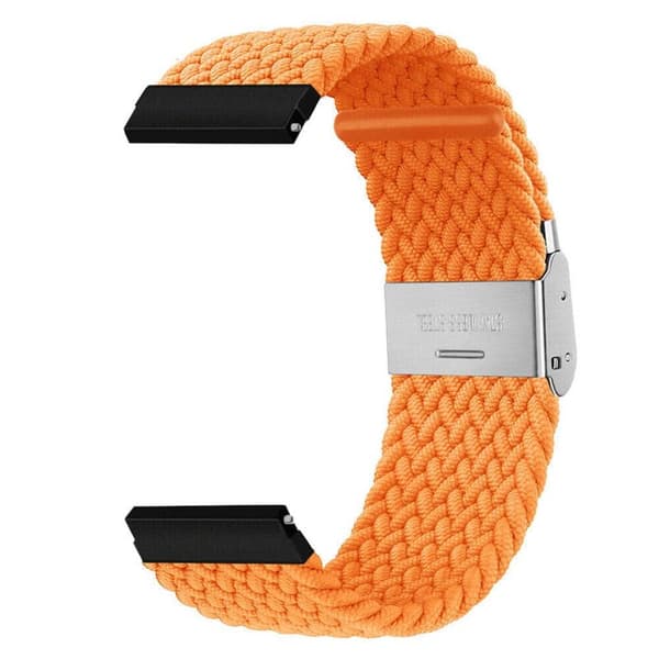 Punottu Kellon renneke Samsung Galaxy Watch 6 (40mm) - Oranssi