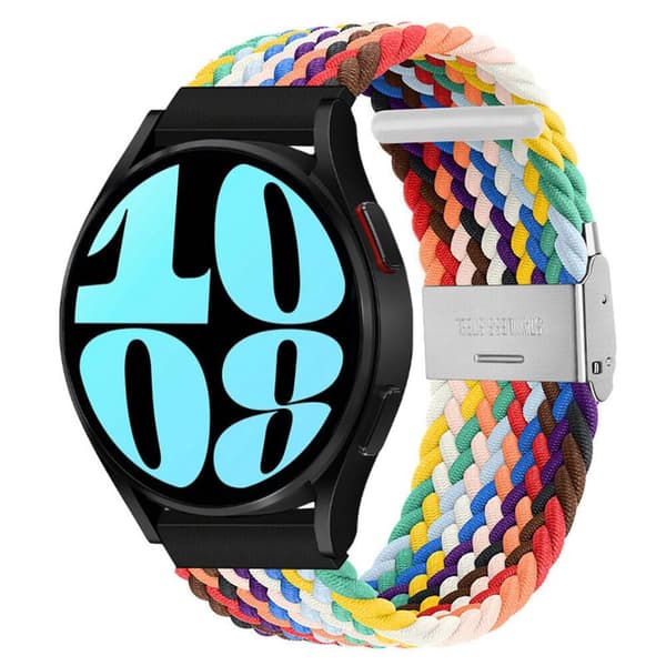 Flettet Elastik Armbånd Samsung Galaxy Watch 6 (40mm) - Army
