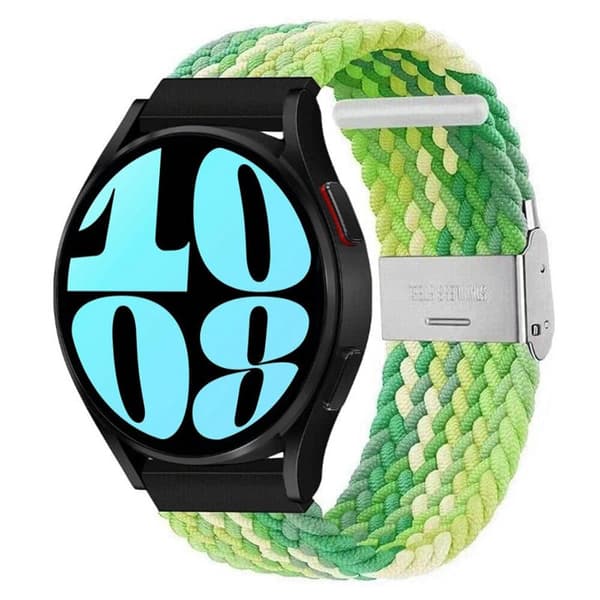 Flettet elastisk armbånd Samsung Galaxy Watch 6 (40mm) - gradientgreen