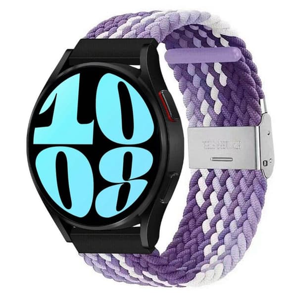 Flettet Elastik Armbånd Samsung Galaxy Watch 6 (40mm) - gradientpurple