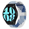 Miniatyrbilde 1 av 3: Flettet elastisk armbånd Samsung Galaxy Watch 6 (40mm) - bluewhite
