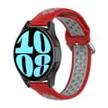 Miniatyrbilde 1 av 4: EBN Sport armbånd Samsung Galaxy Watch 6 40mm - Rød/Grå