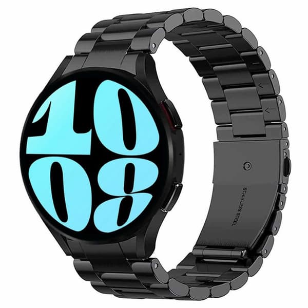 Kellon ranneke RSF Terästä No-Gap Samsung Galaxy Watch 6 (40mm) - Musta