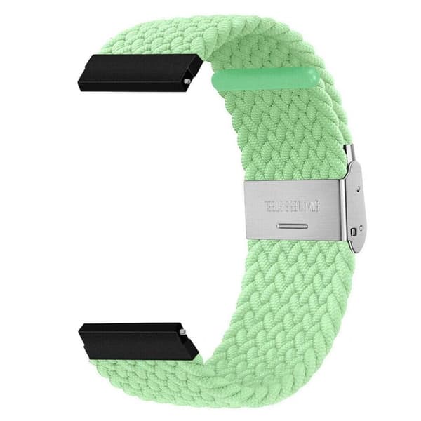 Flettet elastisk armbånd Samsung Galaxy Watch 6 (44mm) - pistachio