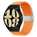 Miniatyrbilde 1 av 3: Flettet elastisk armbånd Samsung Galaxy Watch 6 (44mm) - Oransje