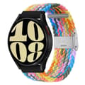 Miniatyrbilde 1 av 3: Flettet elastisk armbånd Samsung Galaxy Watch 6 (44mm) - lightrainbow