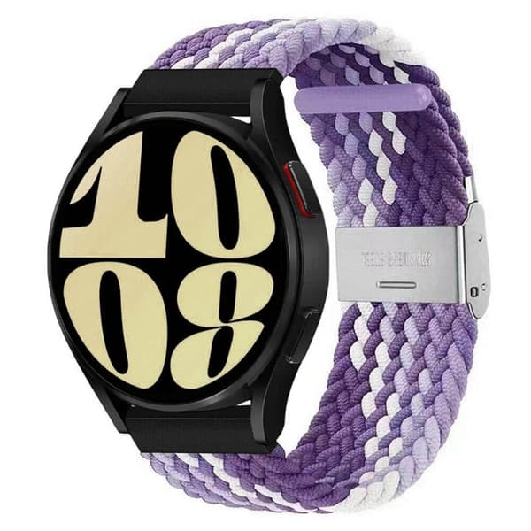 Punottu Kellon renneke Samsung Galaxy Watch 6 (44mm) - gradientpurple