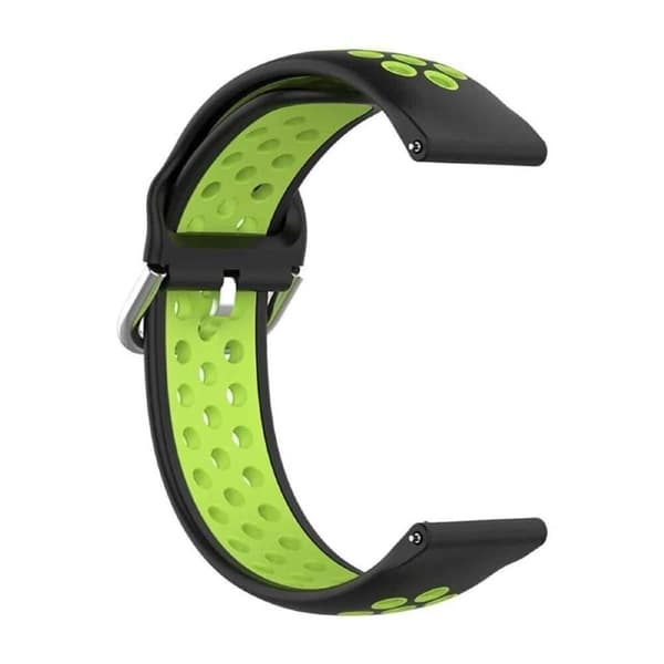 EBN klockarmband Samsung Galaxy Watch 6 Classic (43mm) - Svart/grön