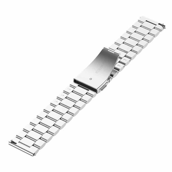 Kellon ranneke ruostumatonta terästä Samsung Galaxy Watch 6 Classic (43mm) - Hopea