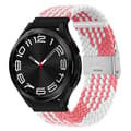Pikkukuva 1 / 3: Punottu Kellon renneke Samsung Galaxy Watch 6 Classic (43mm) - pinkwhite