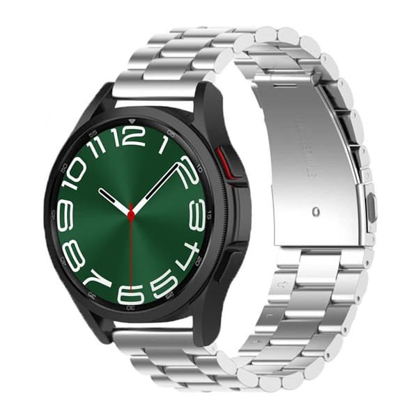 Klokkereim rustfritt stål Samsung Galaxy Watch 6 Classic (43mm) - Sølv